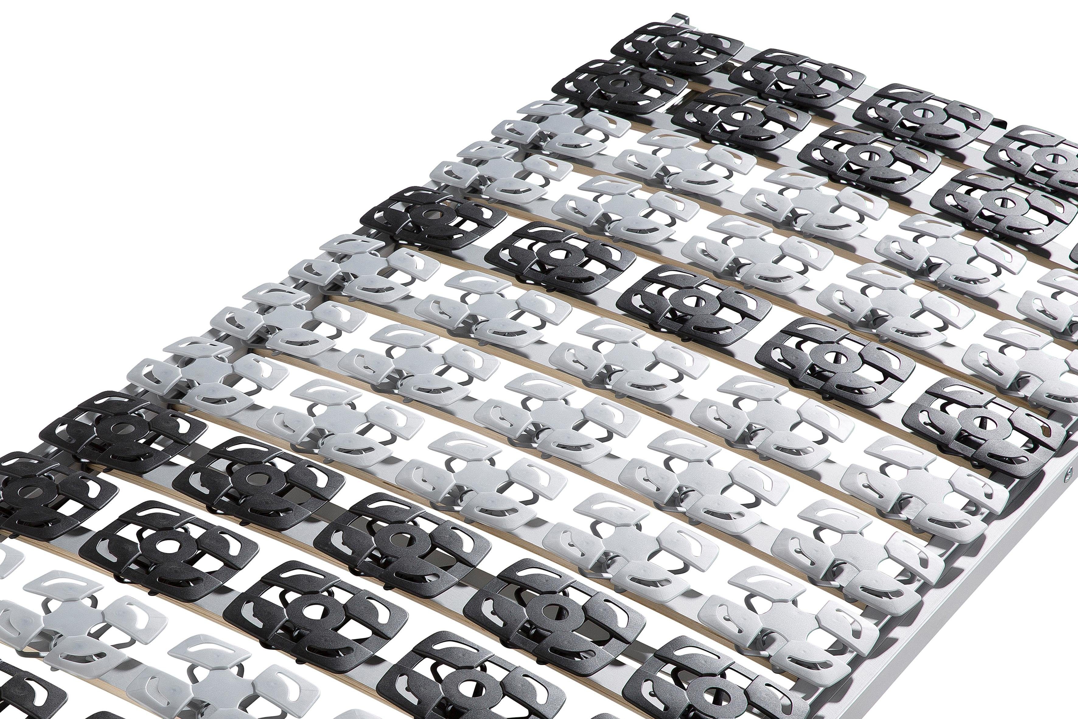 Tellerlattenrost Flex Modul, Beco, Kopfteil manuell verstellbar, Fußteil manuell verstellbar, mit 4-fach Module!