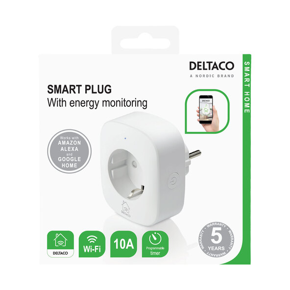 Steckdosen-Schalter mit Energy-Monitoring, Tuya