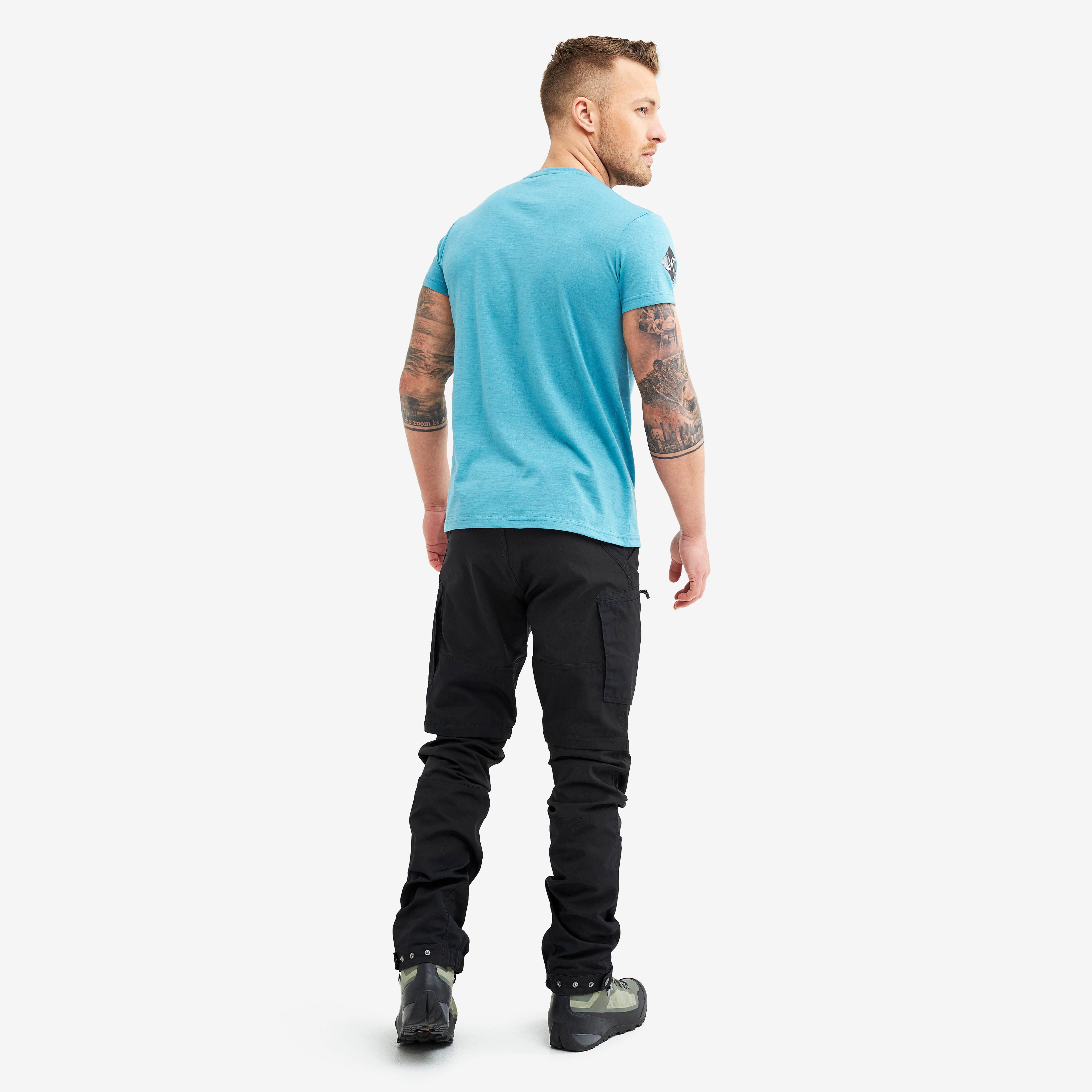 Nordwand Pro Zip-off Pants Homme Jetblack