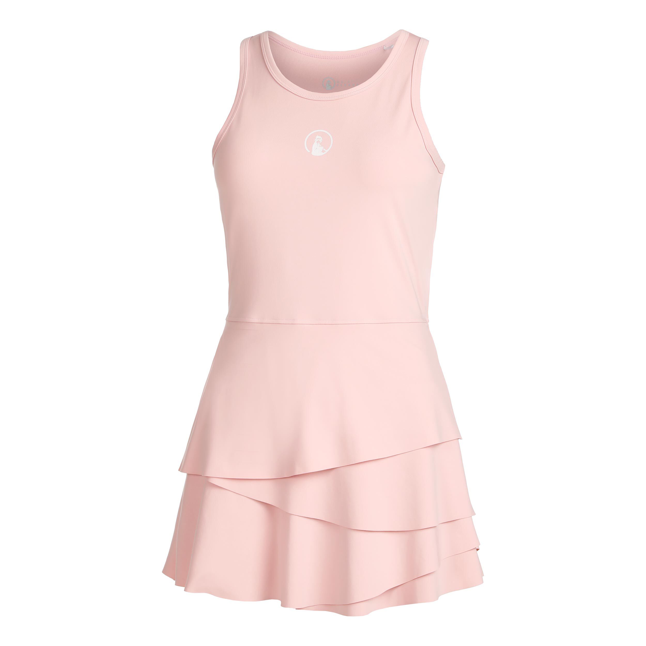 Flounce Kleid Damen - Altrosa