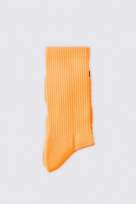 Man Active Neon Crew Socken