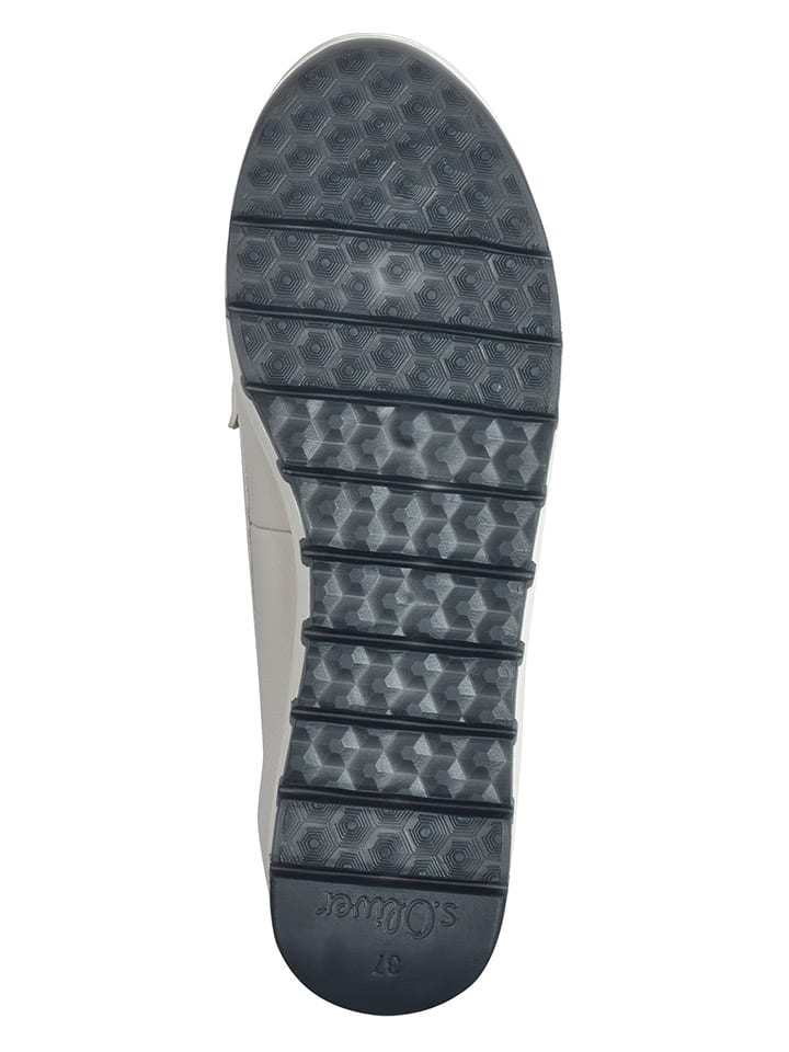 s.Oliver Slipper in Creme günstig kaufen
