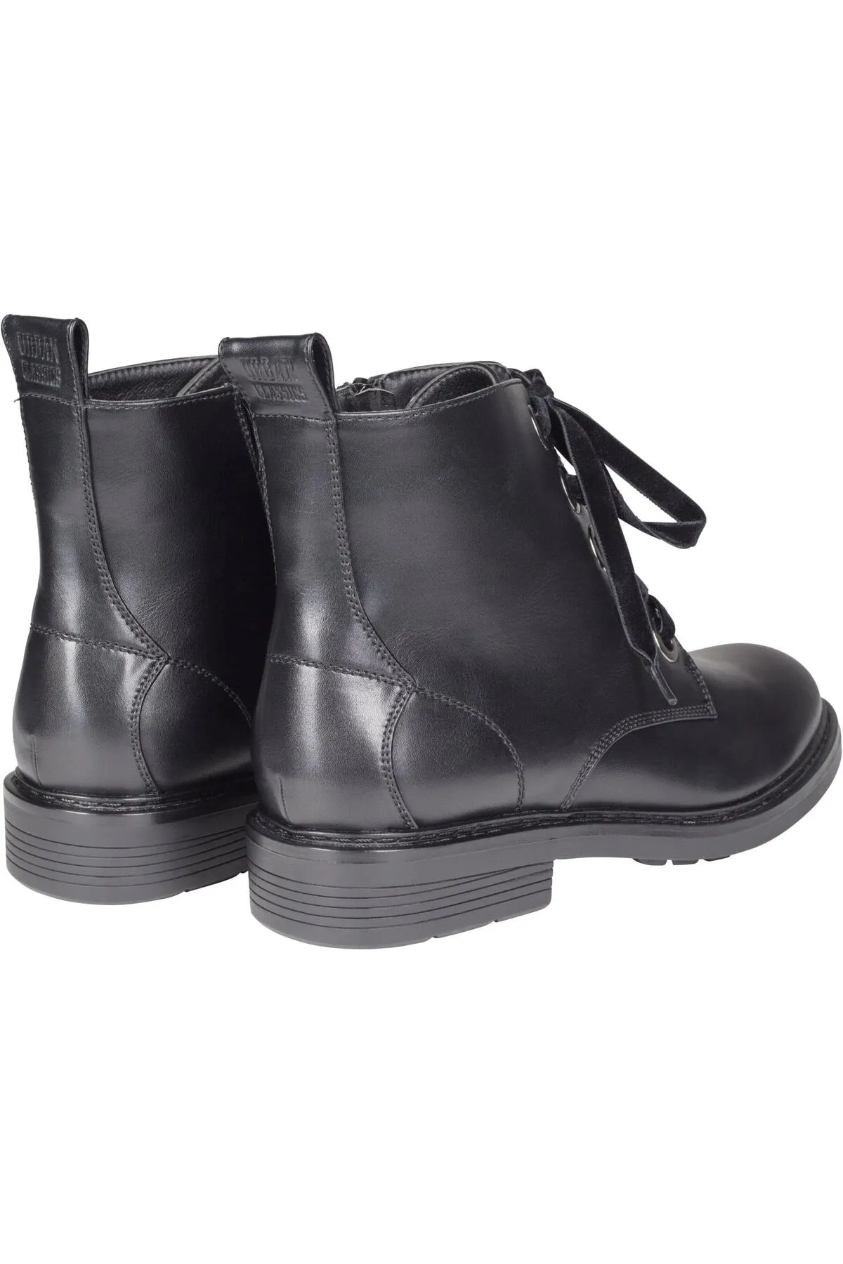 Urban Classics  Accessoires Stiefelette aus Samt mit Schnürung