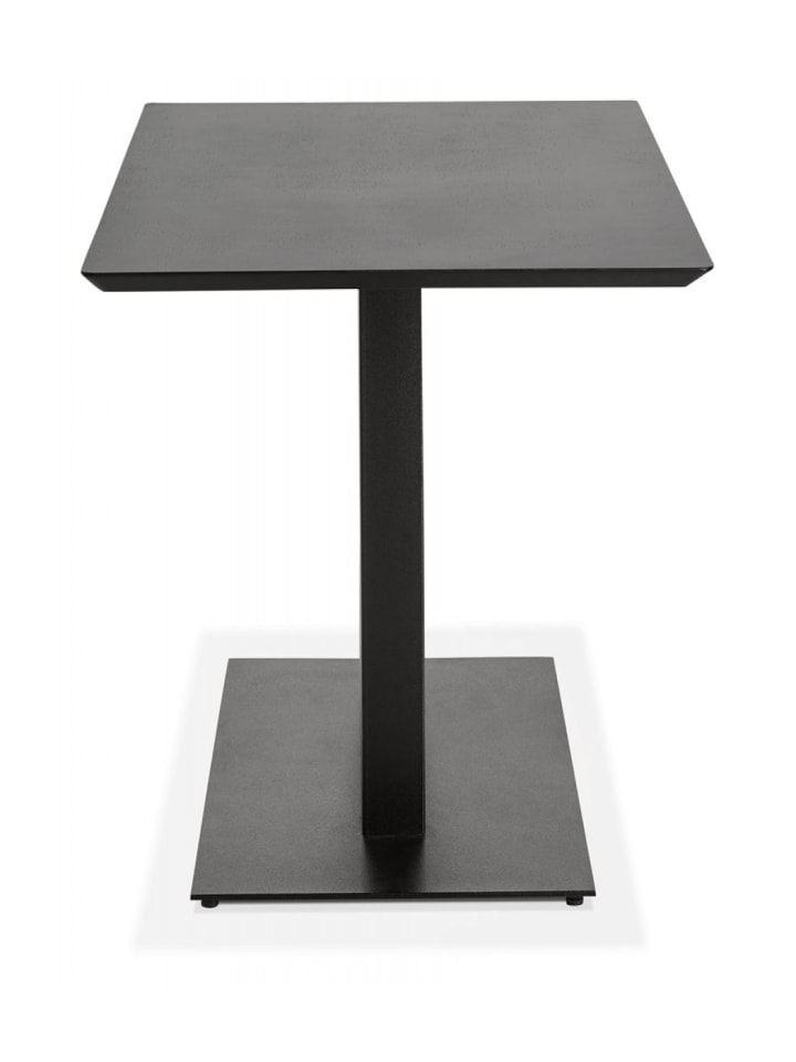 KADIMA DESIGN Esstisch Schwarz Holz Metall | Modern Elegant in Schwarz günstig kaufen