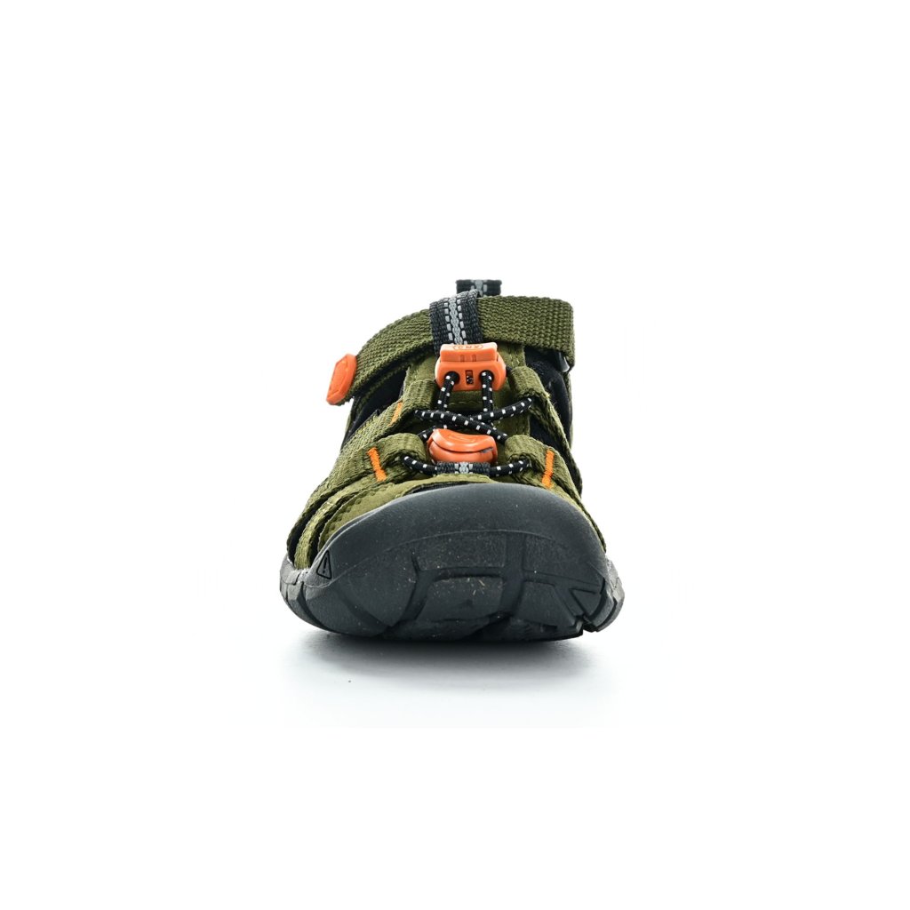 Keen Seacamp Dark Olive/Gold Flame (CNX) Sandalen
