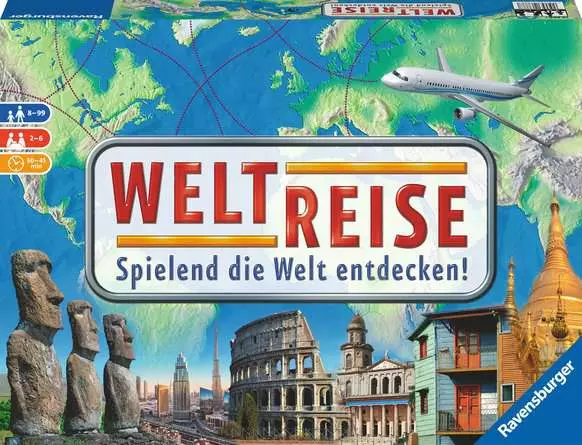 Weltreise - Spiel ab 8 Jahren