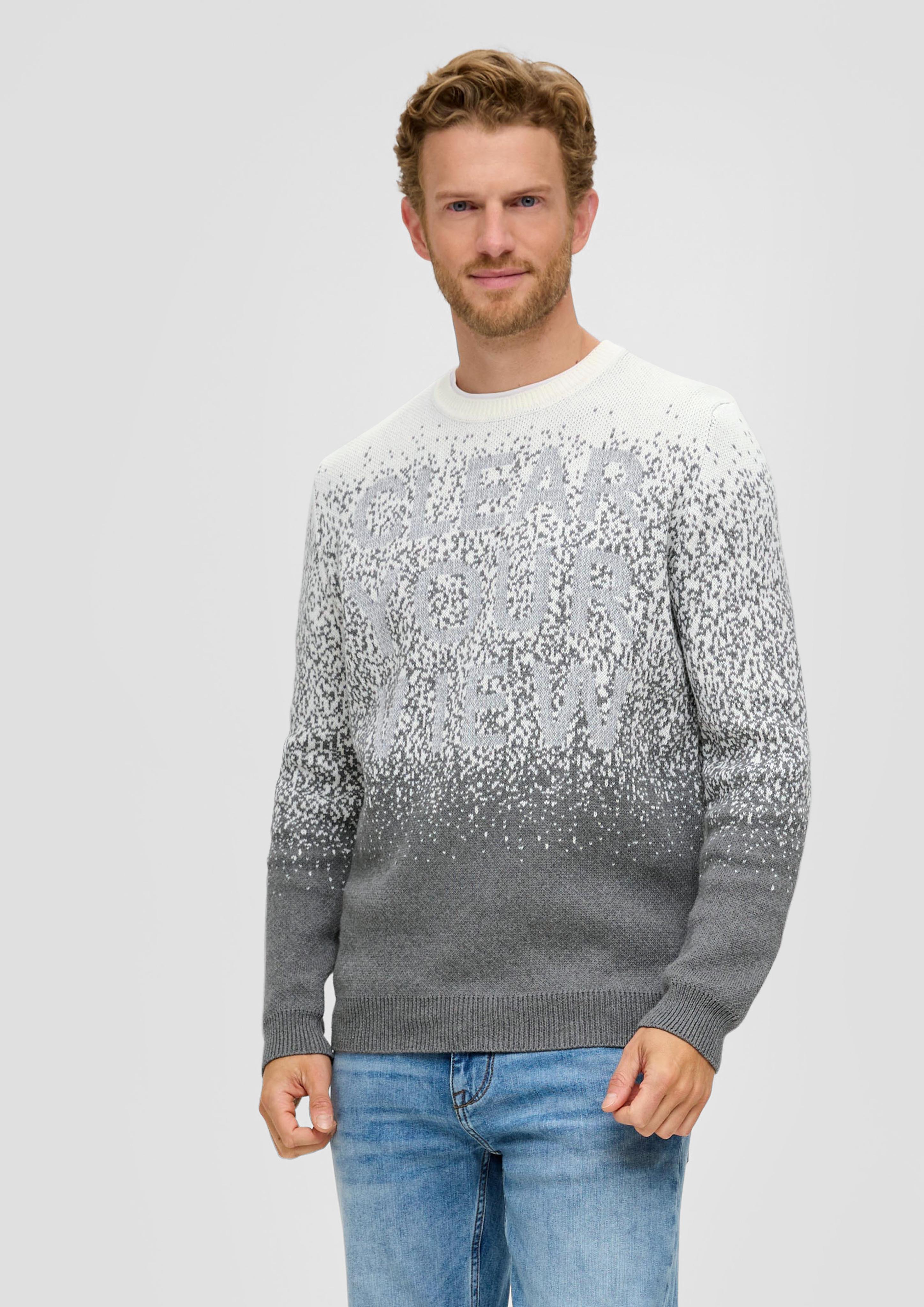 Strickpullover mit Allover-Muster  2124524-01D1