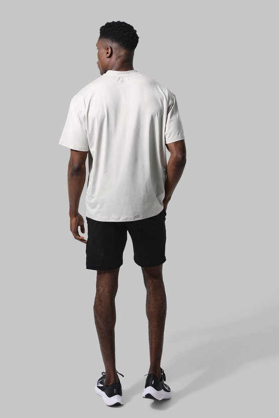 Man Active Oversize Cargo Performance T-Shirt