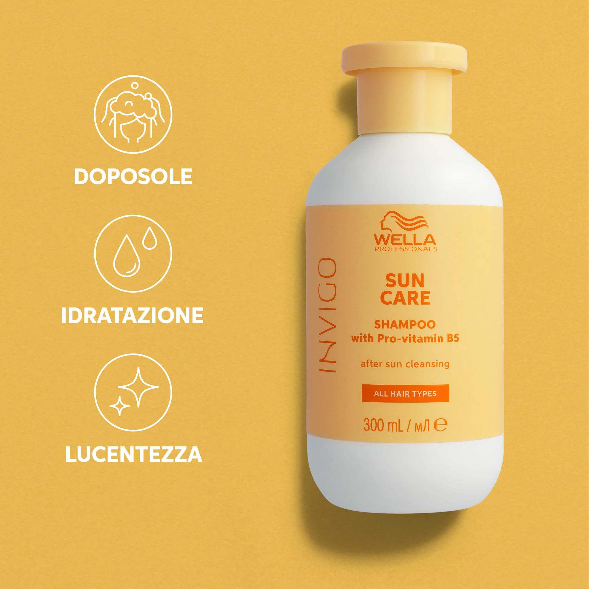 Invigo INVIGO SUN CARE After Sun Reinigungsshampoo - Sonnenschutzshampoo