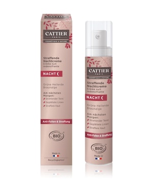 Cattier Anti-Aging Pflege Grüne Heilerde - Braunalge Nachtcreme-50 ml
