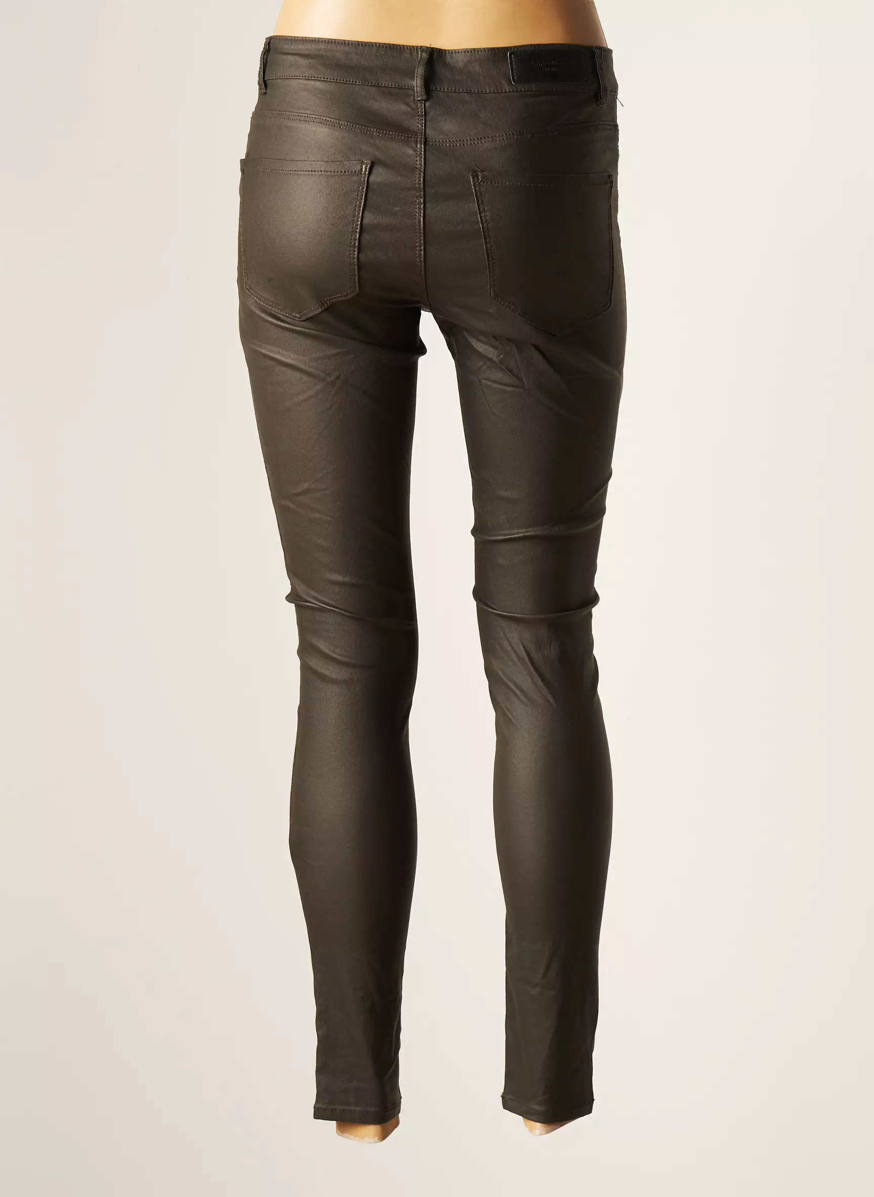 Vero Moda Pantalons Slim Femme couleur gris