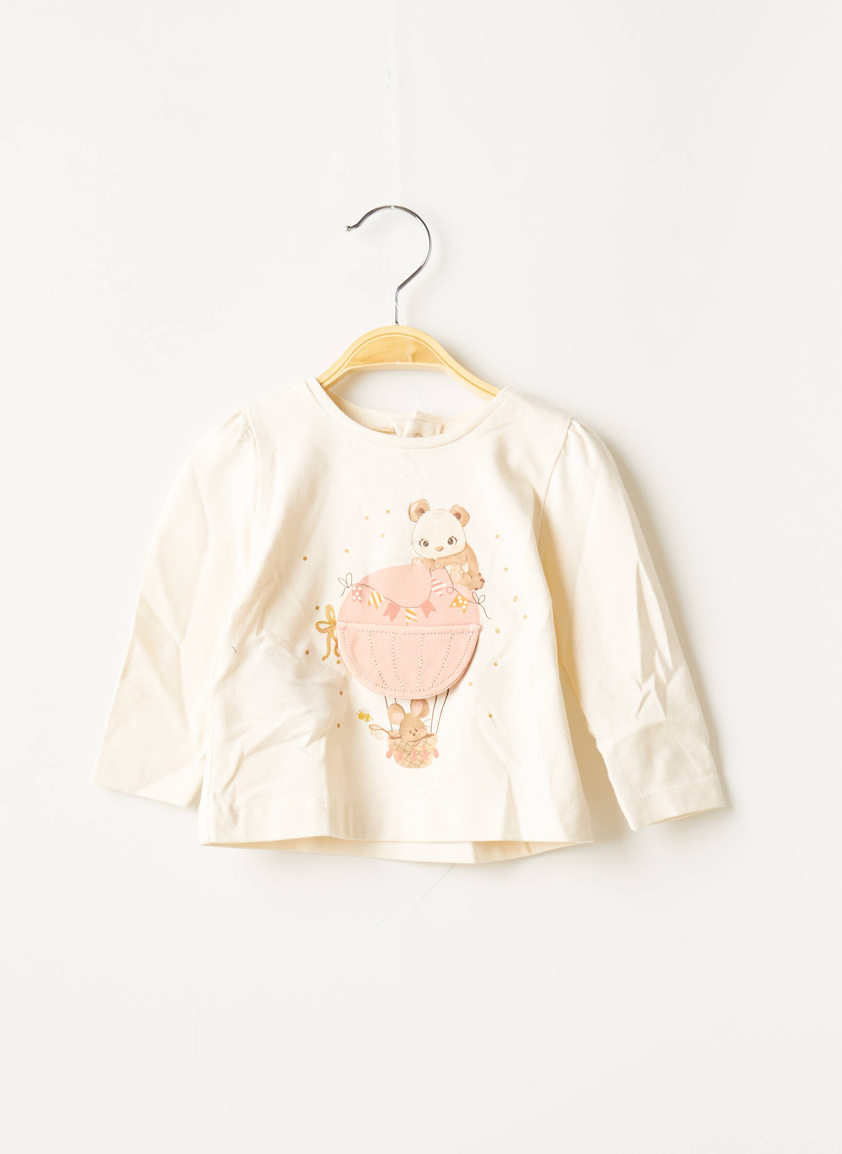 Mayoral Tshirts Fille couleur beige