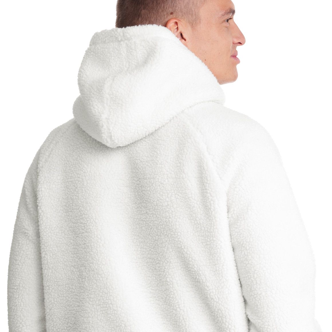 Herren Hoodie aus Teddyfleece