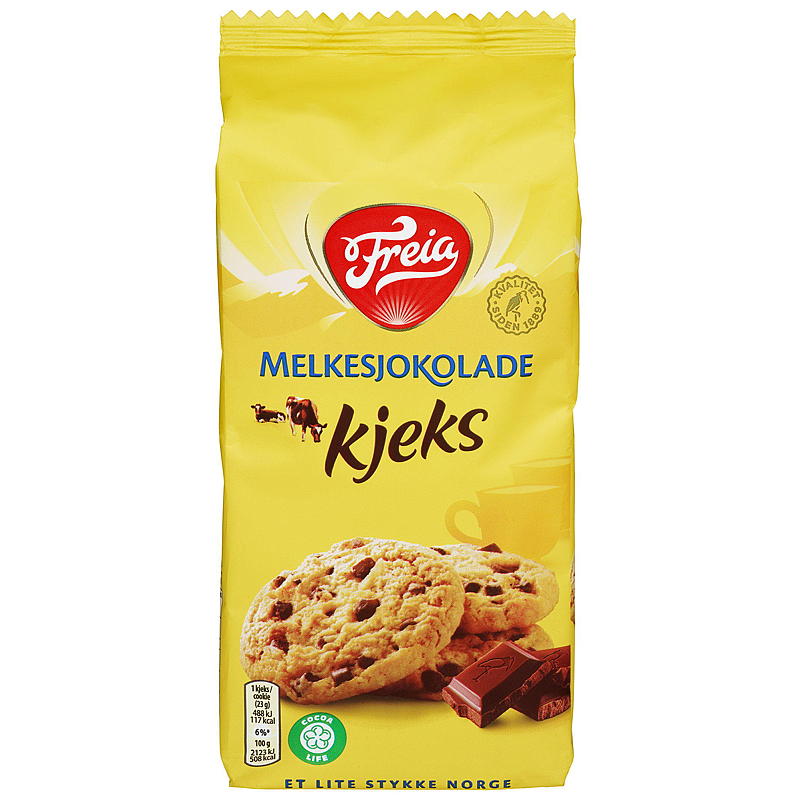 Freia Kjeks 184 g Melkesjokolade, Freia