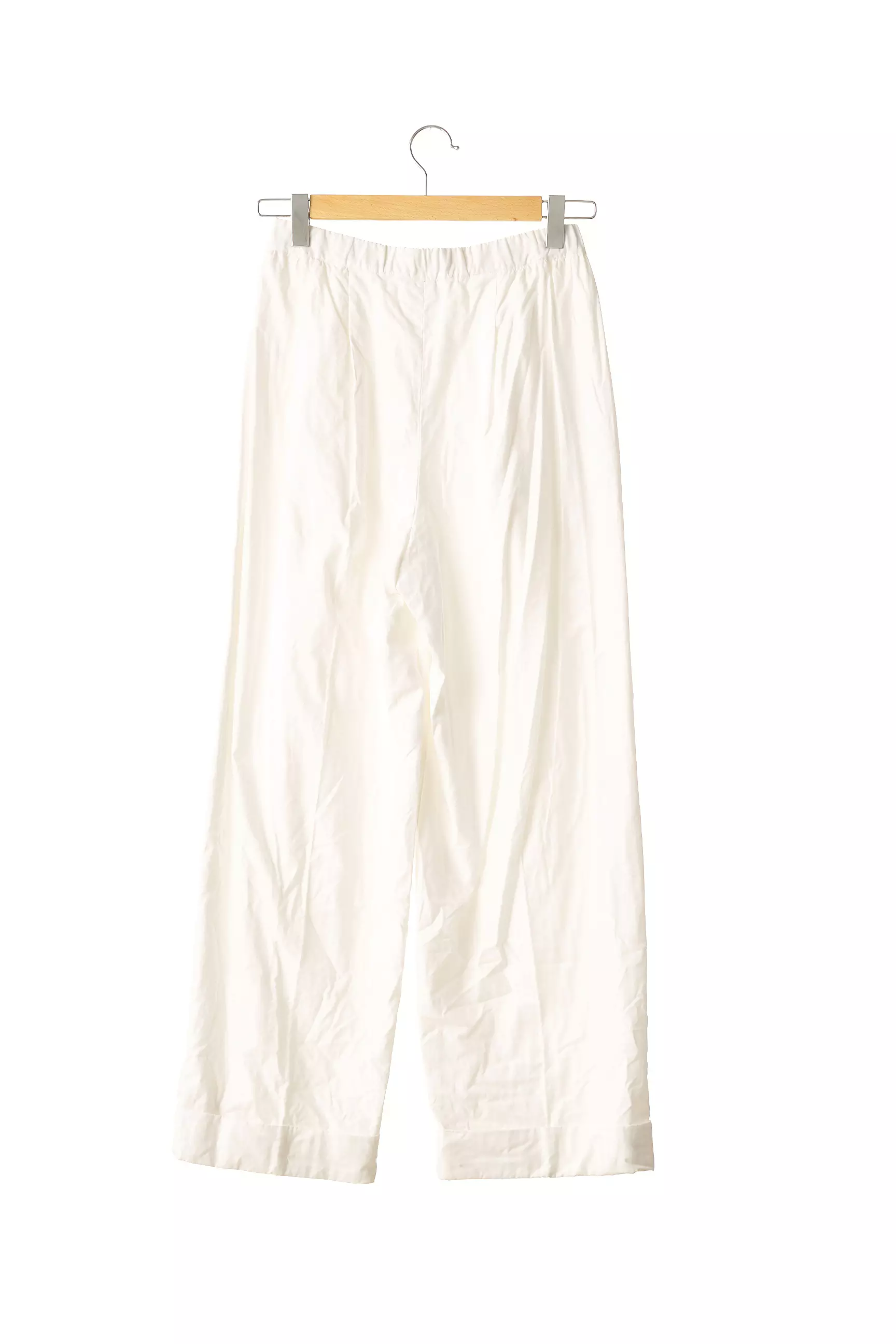 Issey Miyake Pantalon7 8 Femme couleur blanc