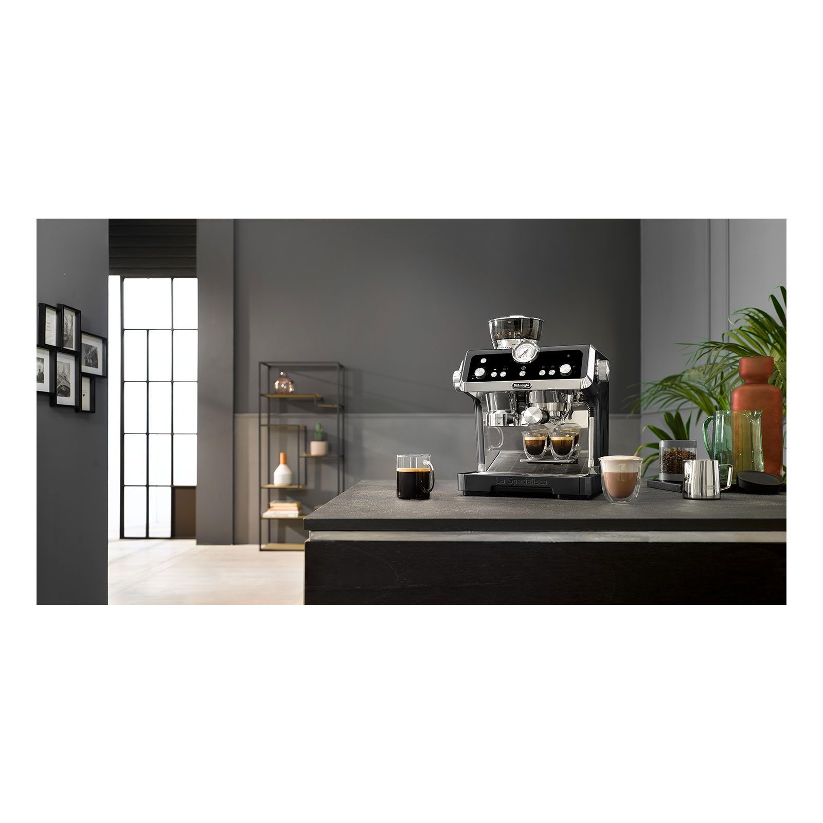 De'Longhi Siebträgermaschine EC 9355.BM La Specialist Prestigio, Smart-Tamping Station