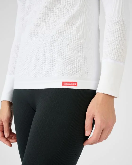 T-shirt col zippé Energy Thermolactyl 4 femme