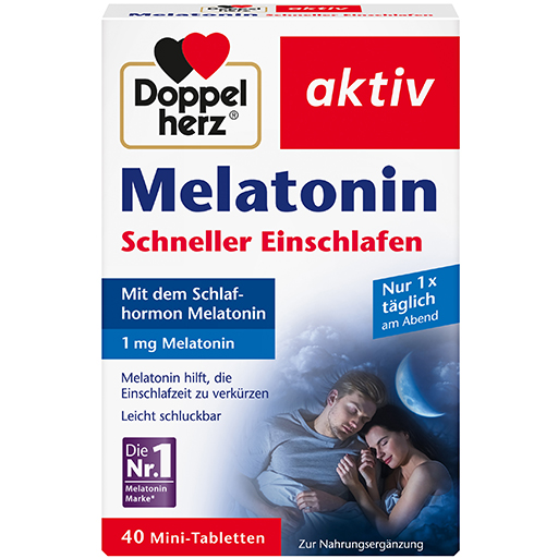 DOPPELHERZ Melatonin Tabletten  40 St  Tabletten