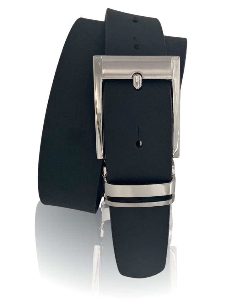 FRONHOFER Anzuggürtel Herren Leder 35mm in Schwarz günstig kaufen
