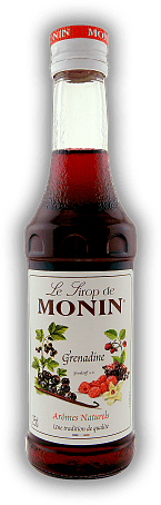 Monin Sirup Grenadine 0,25 Liter Monin Sirup Grenadine 0,25 Liter  0,25	 Liter