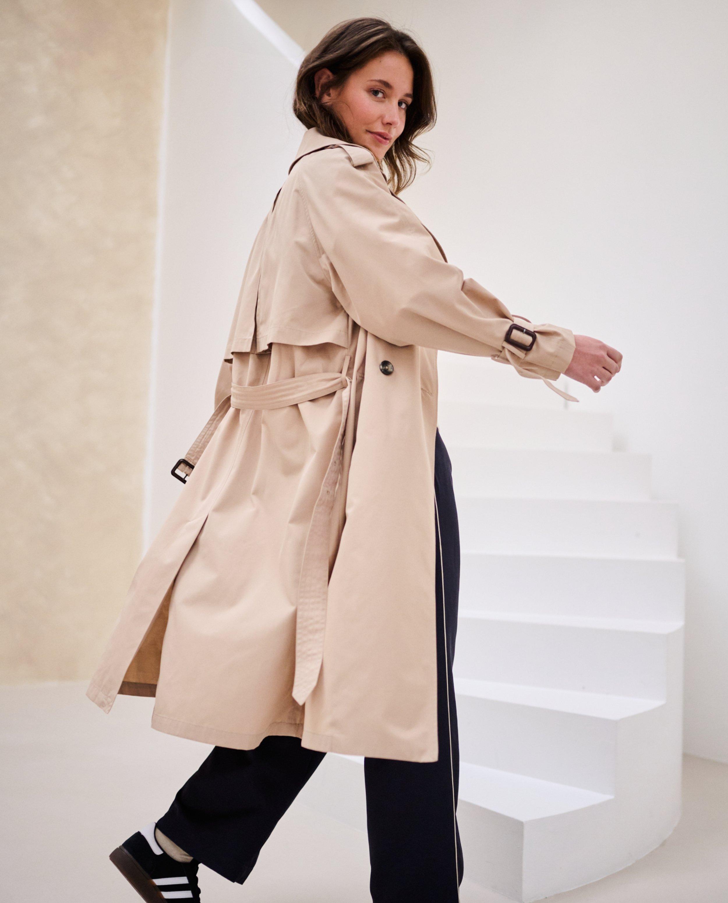 Trench Sora Beige bej deschis