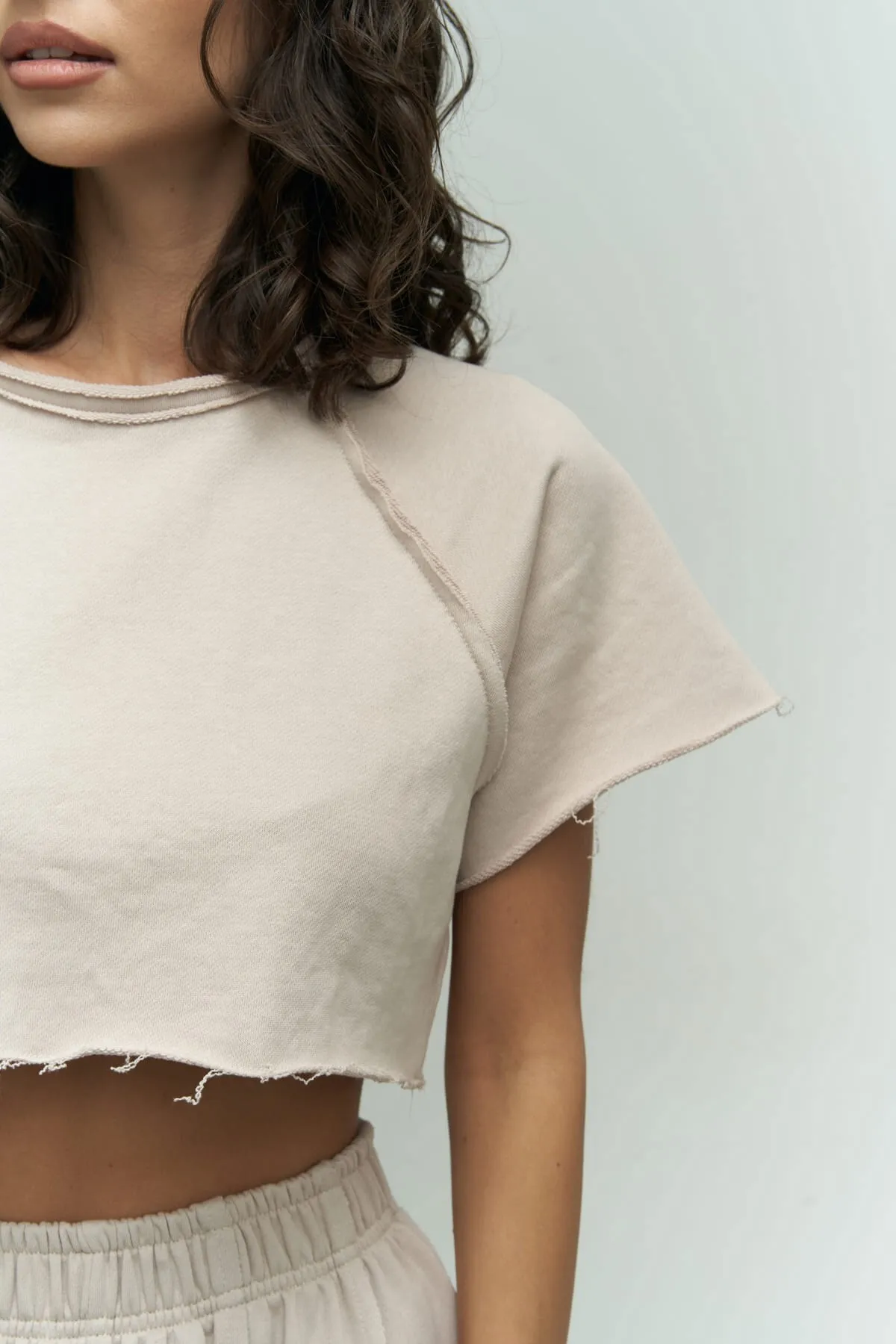 MAİ COLLECTİON  Trainingsanzug - Beige - Regular Fit