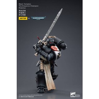 Warhammer 40k Actionfigur: Black Templars The Emperors Champion Rolantus