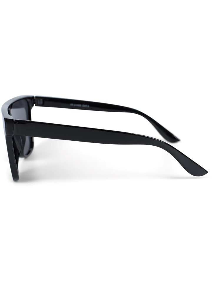 styleBREAKER Shield Sonnenbrille in Schwarz / Blau verspiegelt günstig kaufen onesize