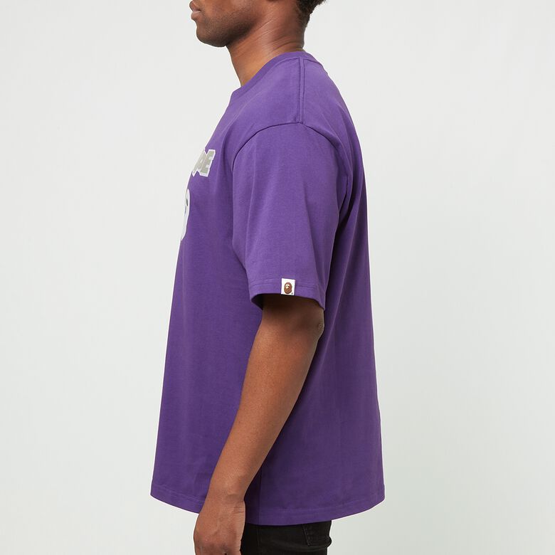A Bathing Ape Triple Ape Head Tee purple