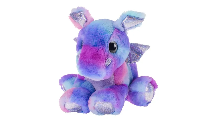 Müller - Toy Place - Plüschtier Drache Lila Pink 19 cm