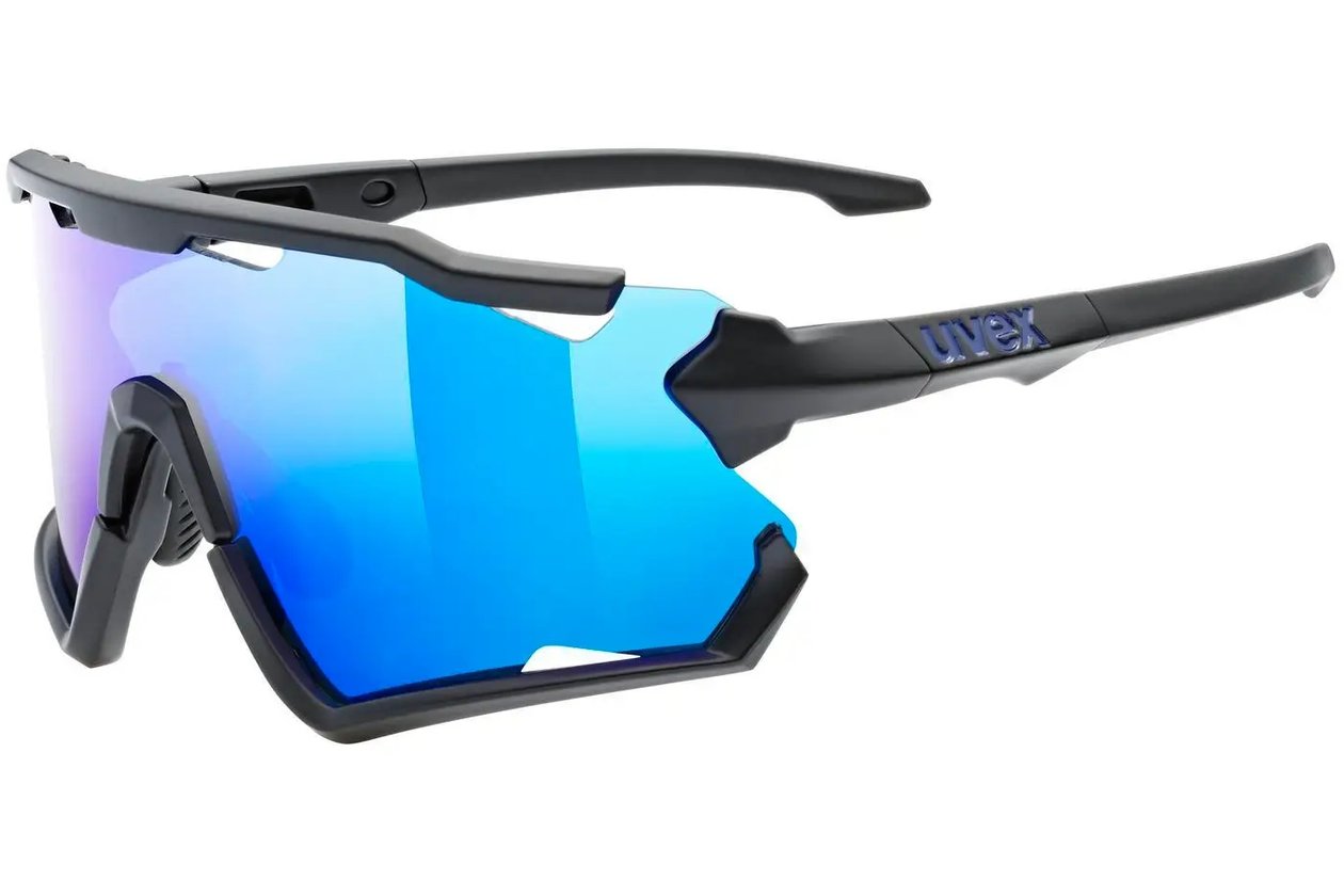 Uvex Sportstyle 228 Black Matt / Mirror Blue