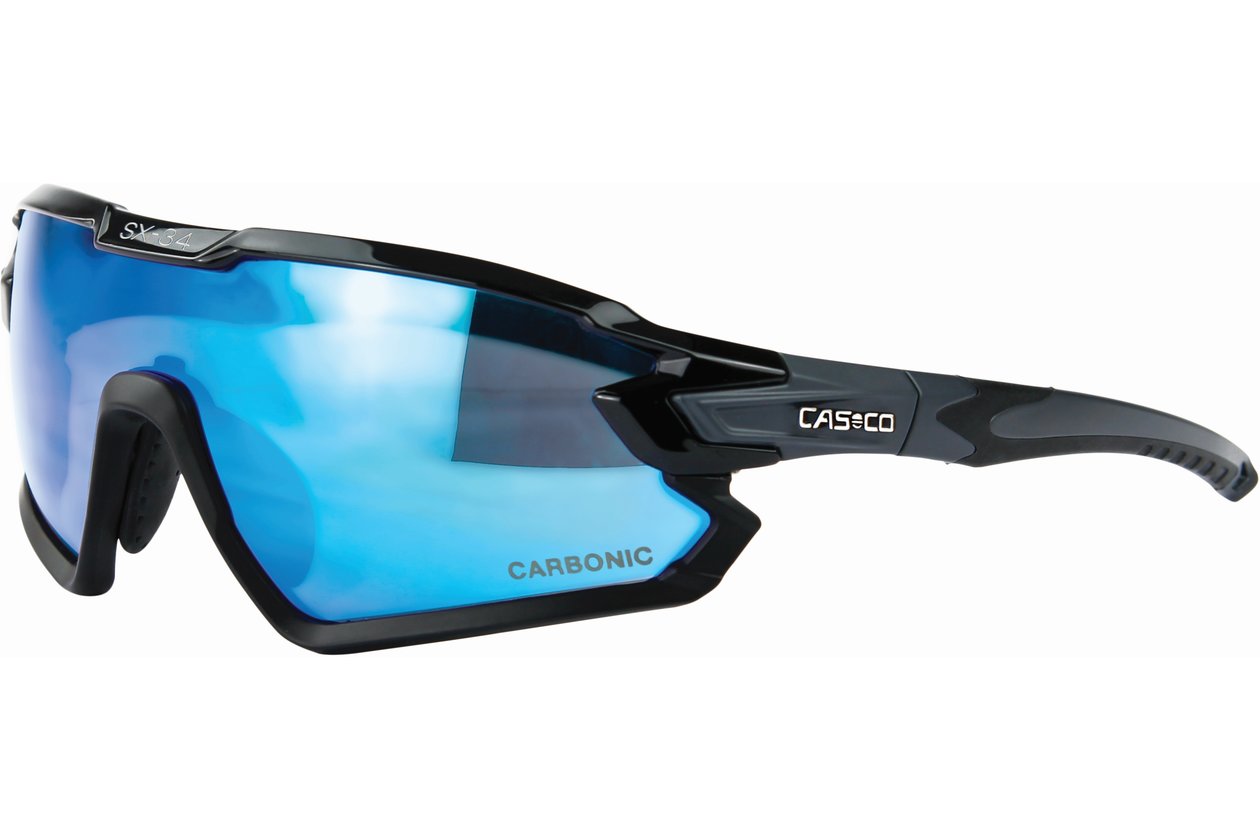 Casco SX-34 Carbonic schwarz-blauspiegel Sonnenbrille