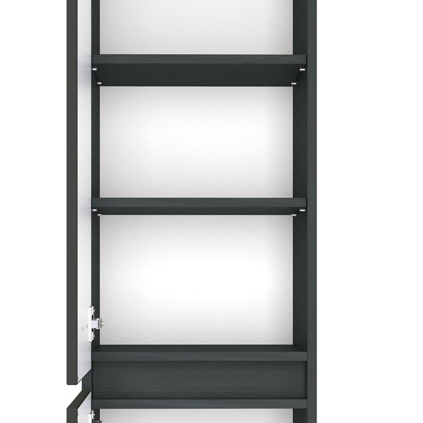 Midi-Schrank Bristol, 40 cm, grau/graphitgrau