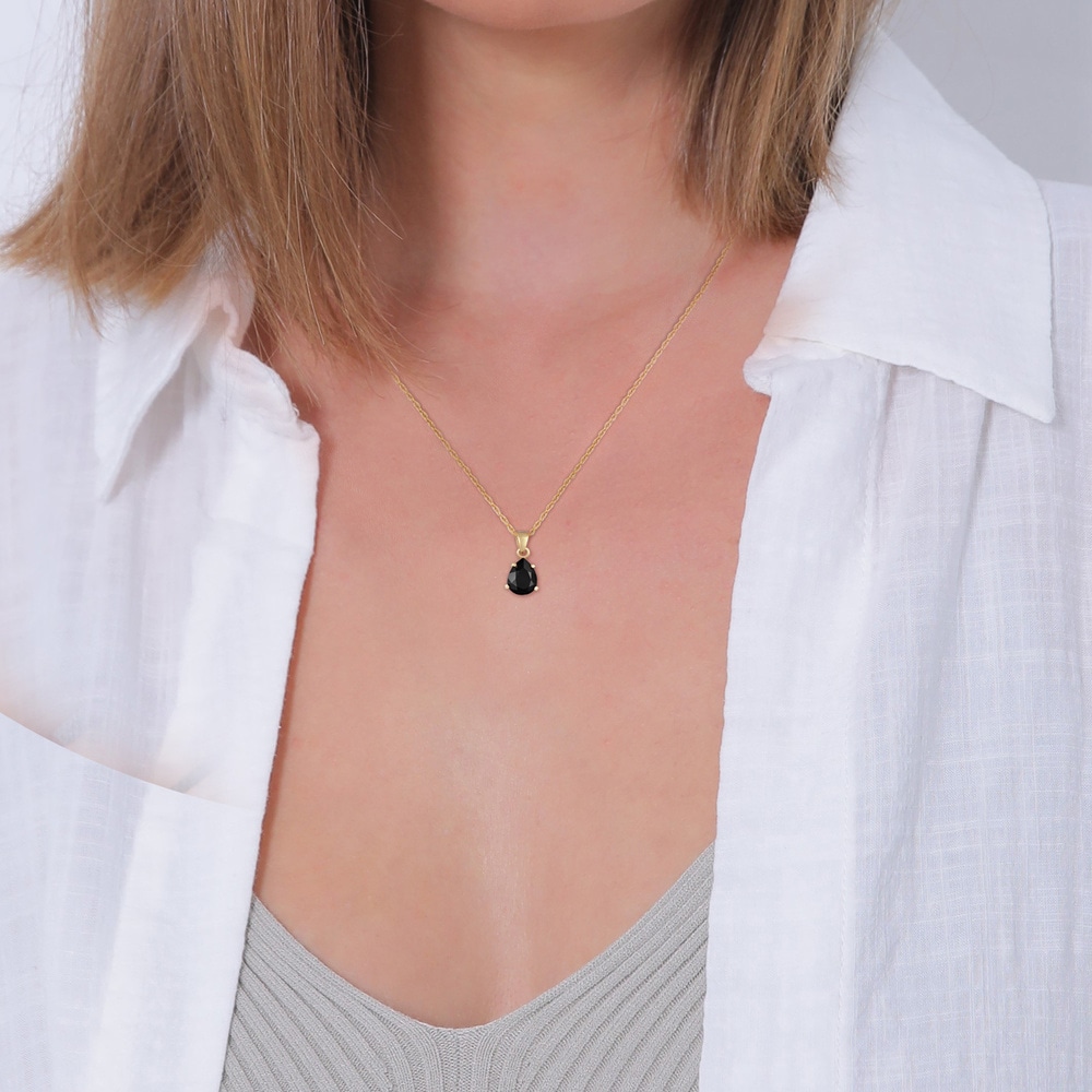 Elli PREMIUM Elli PREMIUM Collier Femmes Goutte Pendentif Elégant avec cristal de verre en arg collier