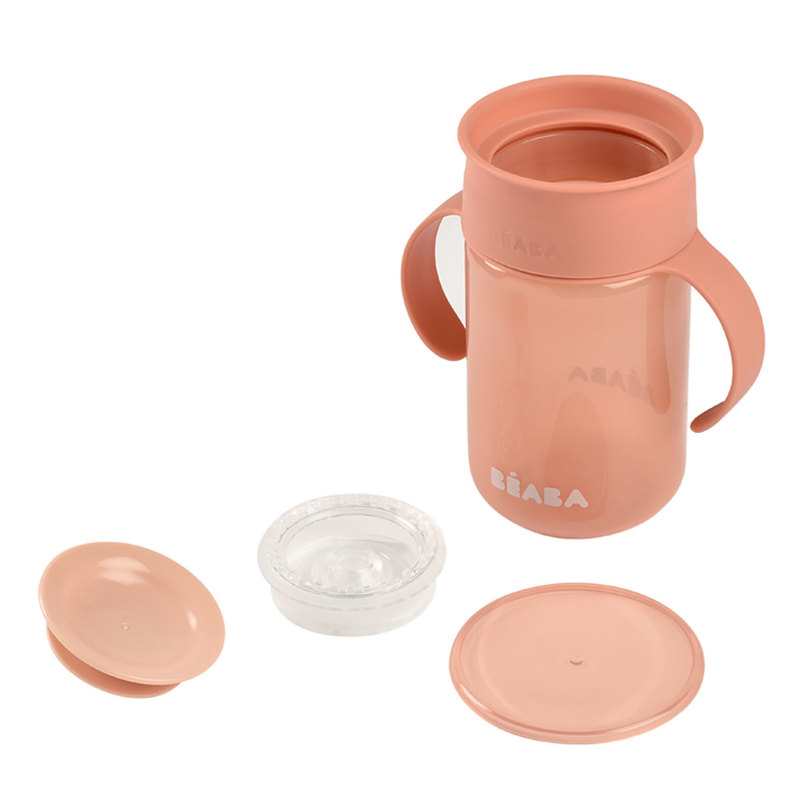 Tasse d'apprentissage 360° rose Beaba