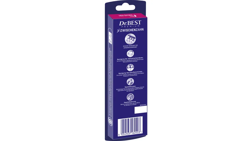 Dr.BEST X-Zwischenzahn DoPa mittel Zahnbürste