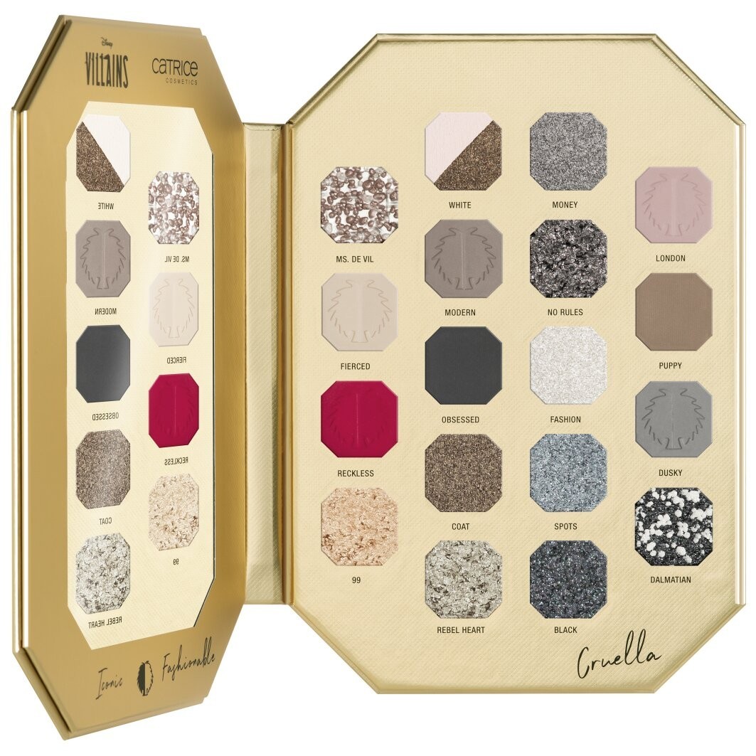 Villains Cruella Eyeshadow Palette