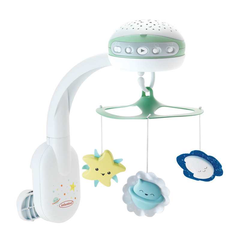 Mobile évolutif 3 en 1 musical, veilleuse et lampe de chevet Infantino