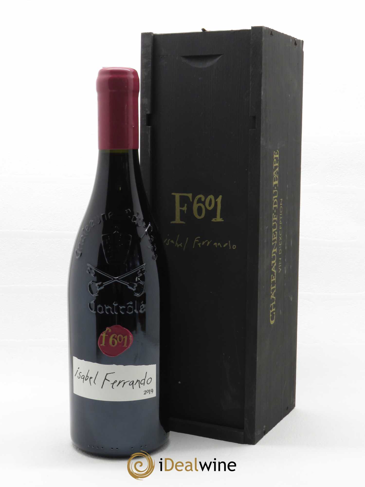 Châteauneuf-du-Pape F601 Domaine Saint-Préfert  2019 - Lot de 1 Bouteille