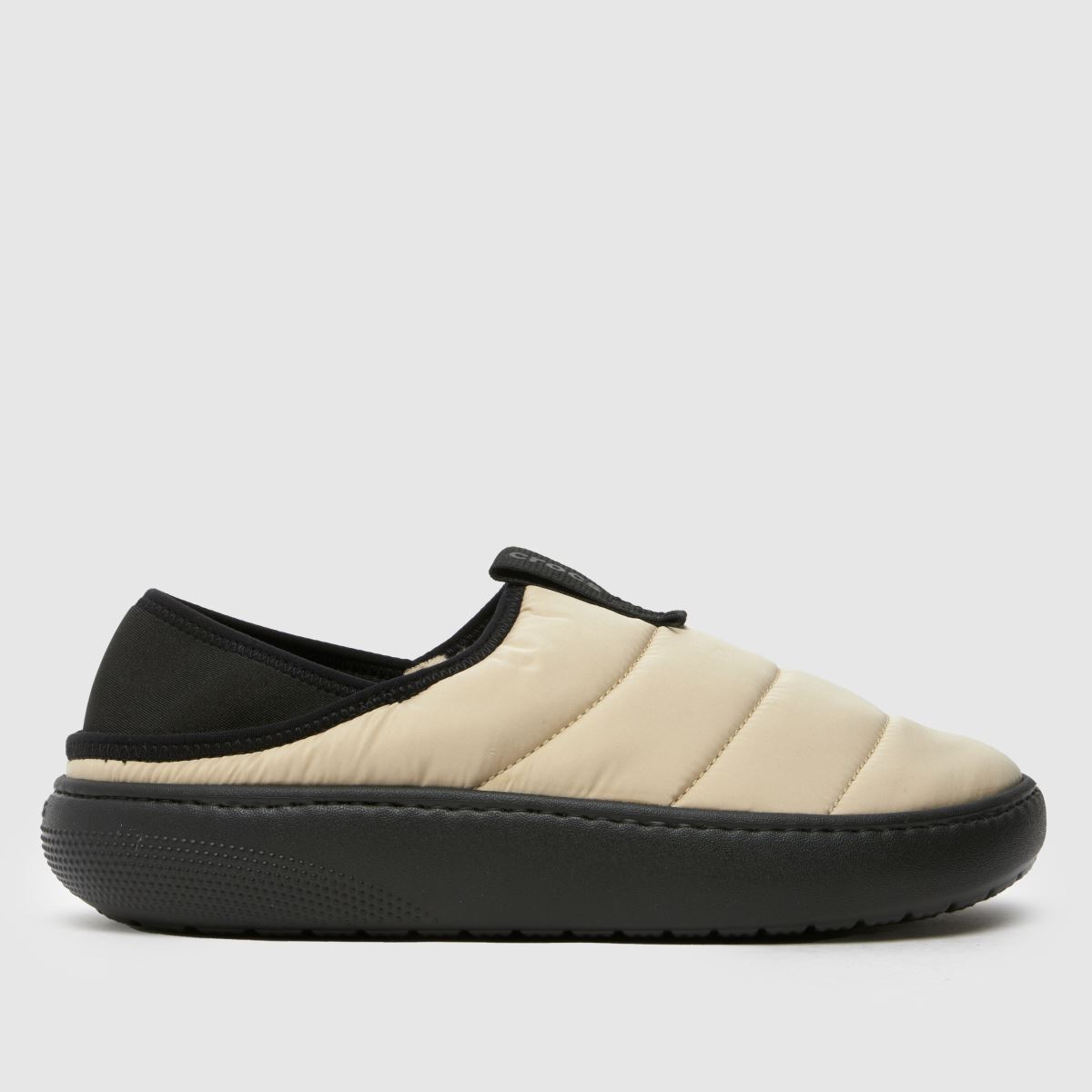 Sandali Crocs puff moc v bež barvi