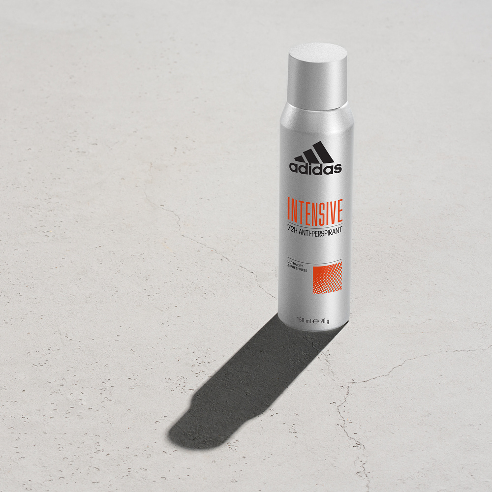 adidas Intensive - Formule est testée dermatologiquement, vegan et sans alcool. Déodorant - 150 ML