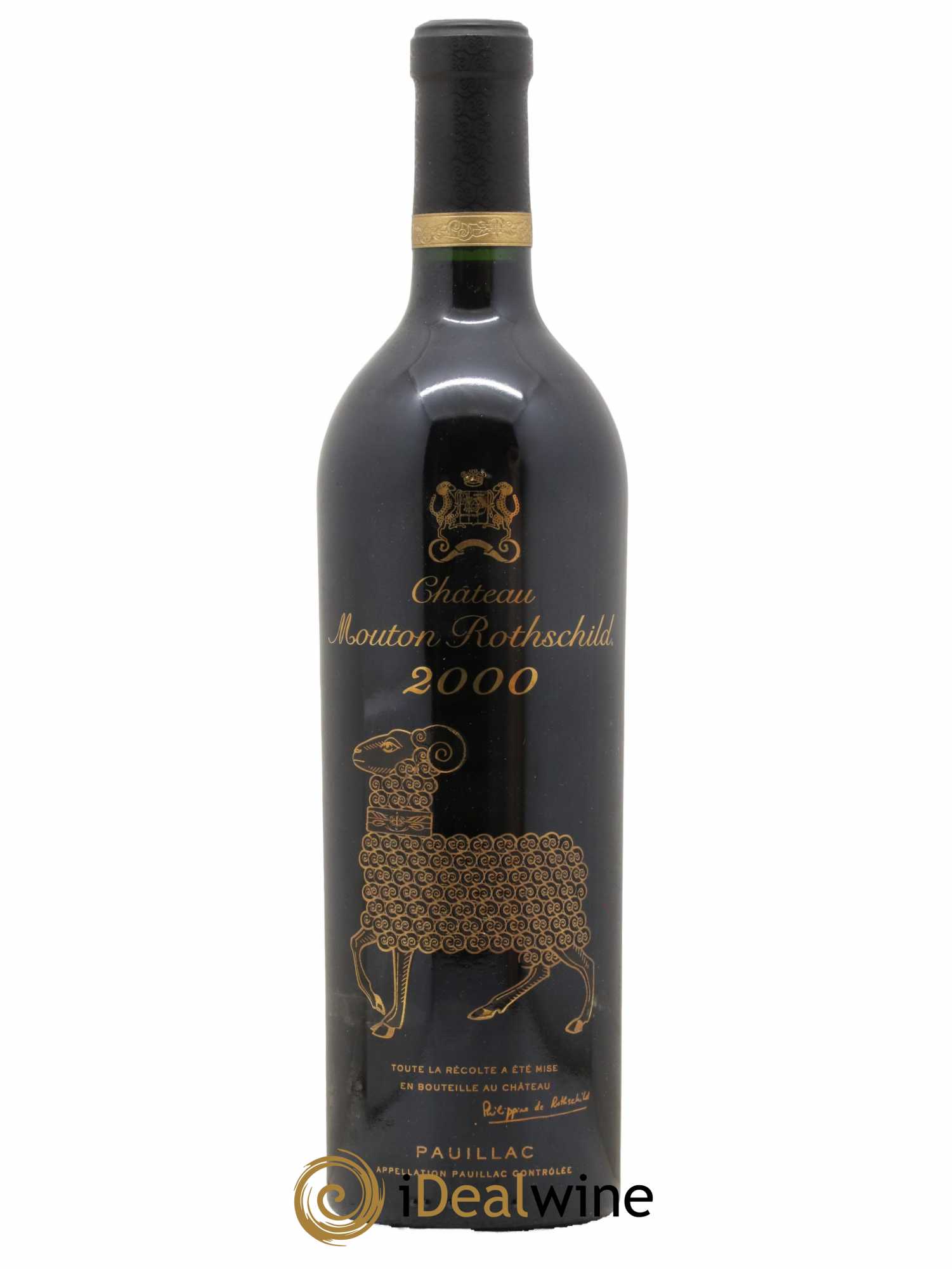 Château Mouton Rothschild 1er Grand Cru Classé  2000 - Lot de 1 Bouteille