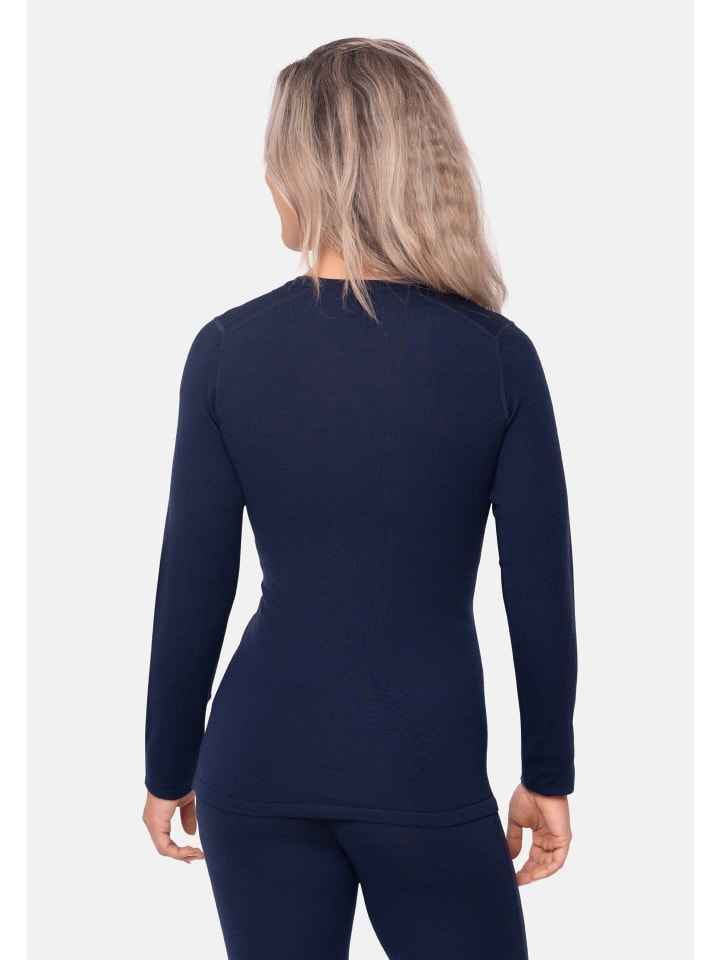 DANISH ENDURANCE Baselayer-Set Merino Baselayer in dark navy günstig kaufen