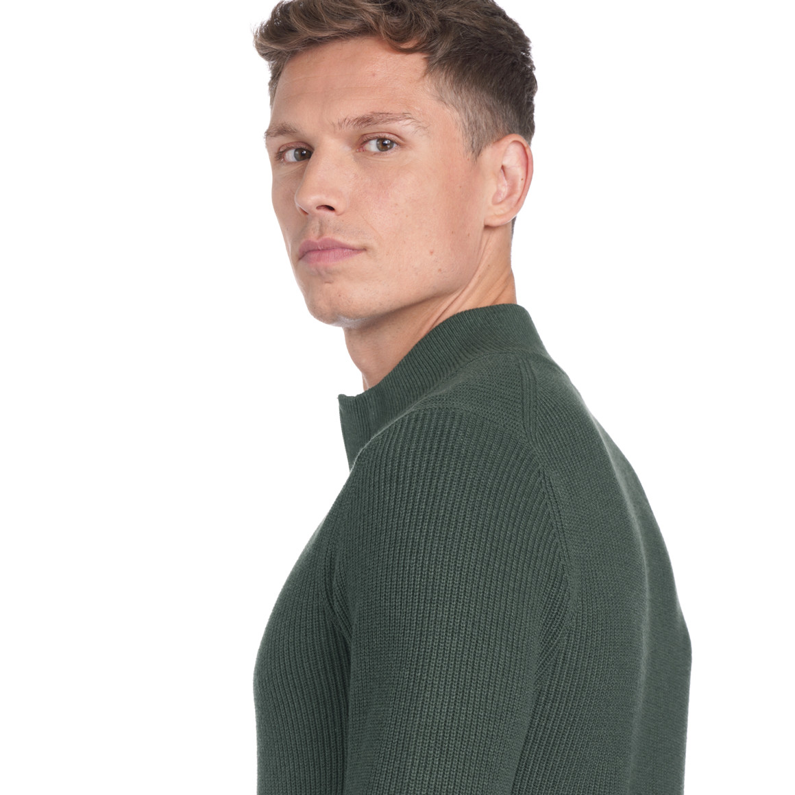 Herren Strickjacke mit Reißverschluss