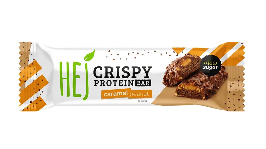 HEJ® Crispy Protein Bar Caramel Peanut 45 g