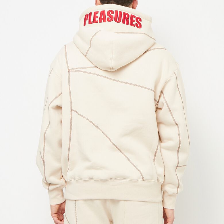 Pleasures Vein Hoodie tan