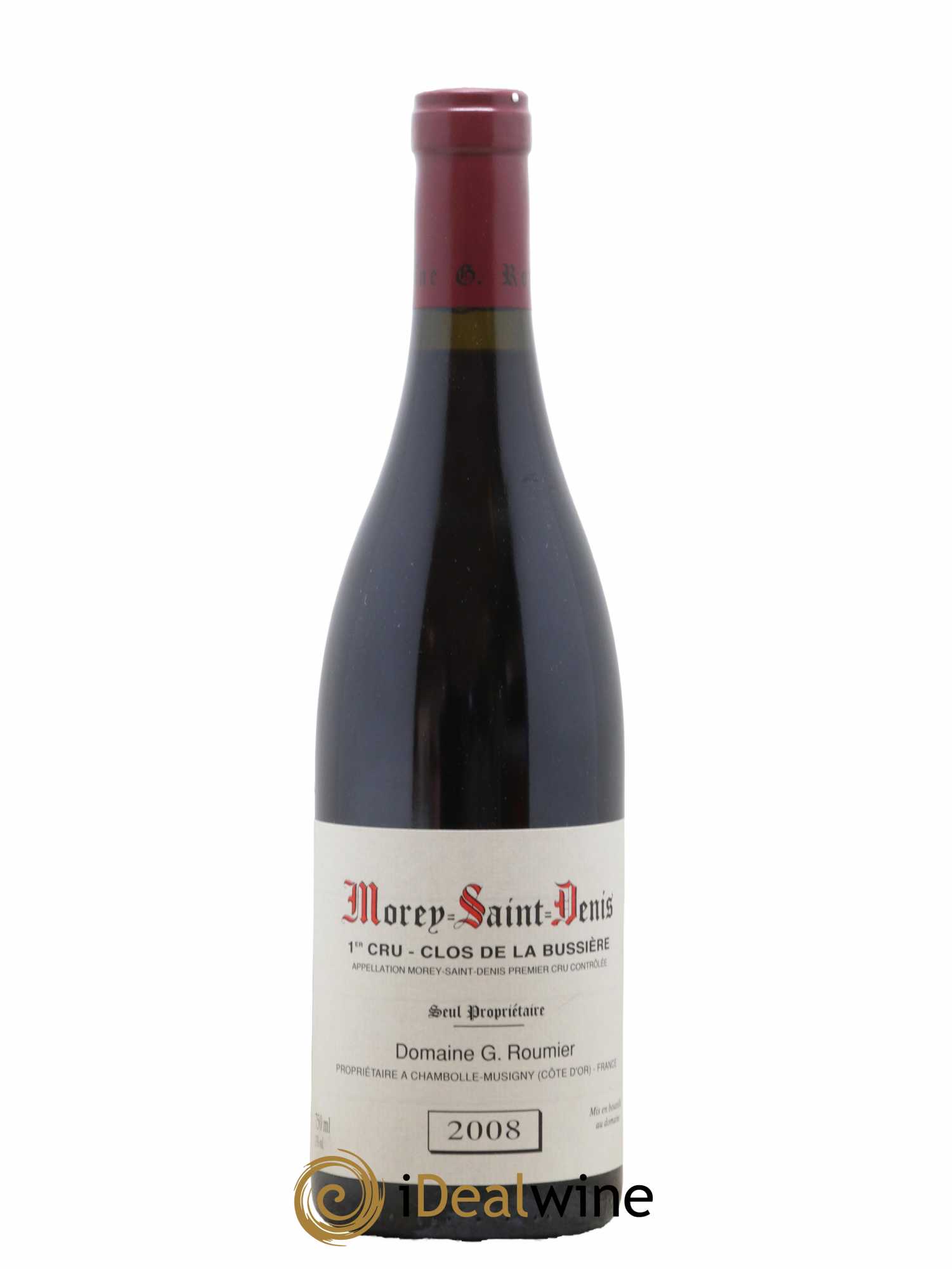 Morey Saint-Denis 1er Cru Clos de la Bussière Georges Roumier (Domaine)  2008 - Lot de 1 Bouteille