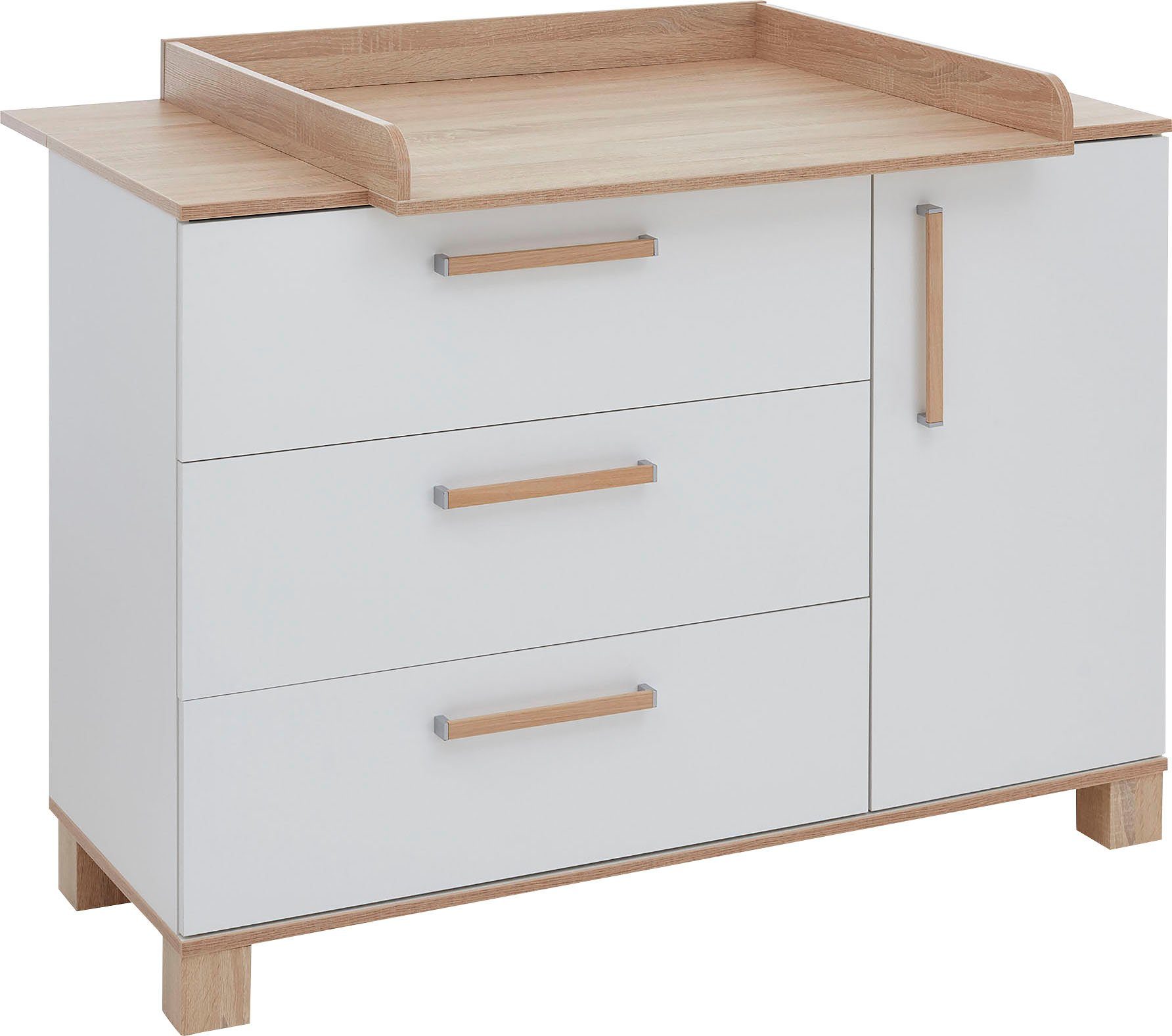 arthur berndt Babyzimmer-Komplettset Babyzimmer-Set Jana 3-teilig, (Set)