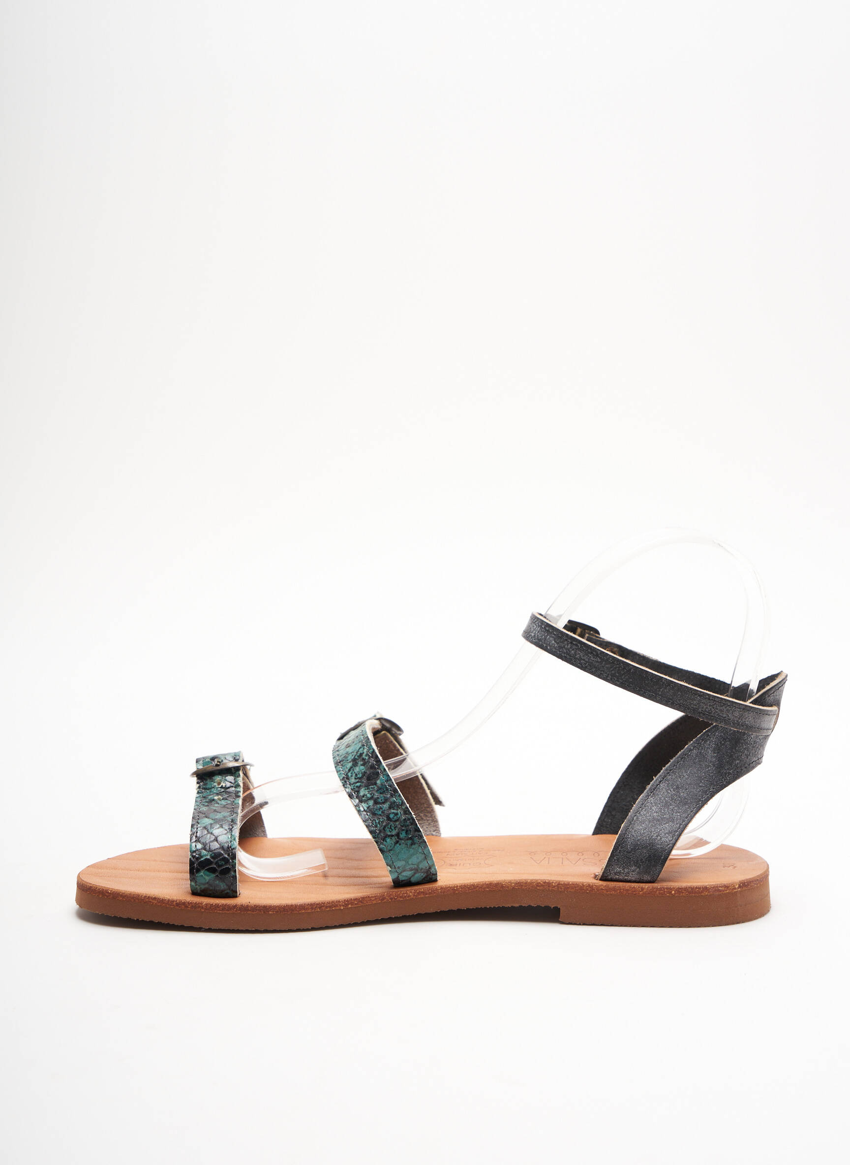 Massalia Sandales Nu Pieds Femme couleur vert