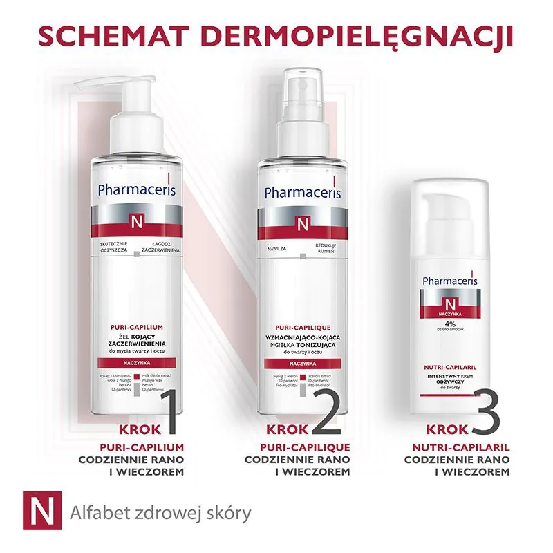 Pharmaceris N Puri-Capilium Gel mod rødme